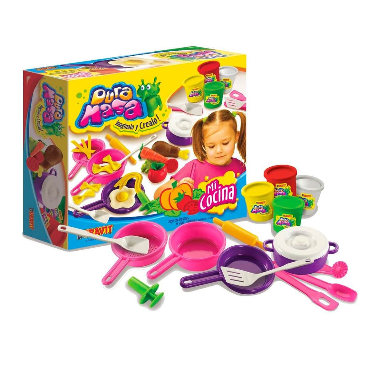 Set Juego Cocina Con Ollas + Sartenes Duravit - Yoki Toys