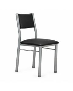 Silla De Cocina Dakot Juliana Caño Gris Tapizada