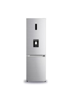 Heladera Combi No Frost BGH BRC330I1A Inverter 312LTS Inox Con Dispenser