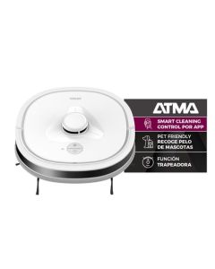 Aspiradora Robot Atma ATAR2123PI Aspira Y Trapea Con App