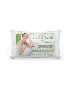 Almohada Fiberball Nativa Con Faja 0.70X0.40
