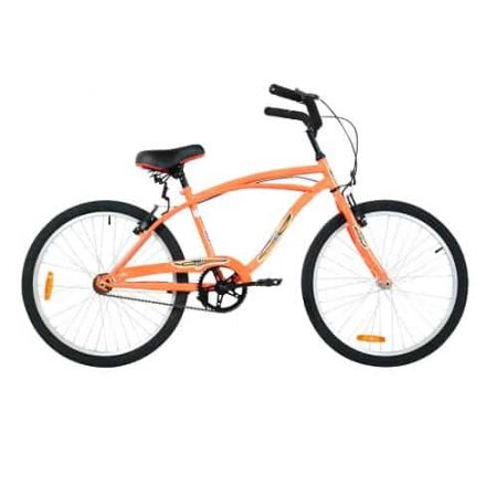 Bicicleta Niños M.Hendel Playera Master R24 Varon Color Naranja