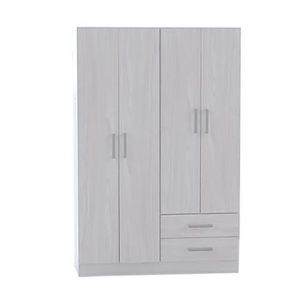 Placard Orlandi 4Ptas Melamina Bahia 3524 Jacaranda