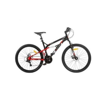 Bicicleta Shifter R26 18V Talle "M" Color Negro/Rojo Doble Suspensión
