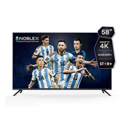 Smart Tv 4K  Noblex 58" 91Db58X7500 Negro