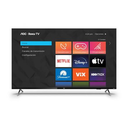 Smart Tv AOC 50" 50U6125/77G 4K Roku