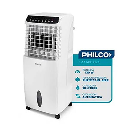 Climatizador Portatil Philco Cppfr001023P Blanco