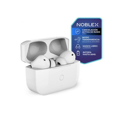 Auriculares Noblex Hp100Anc Blanco