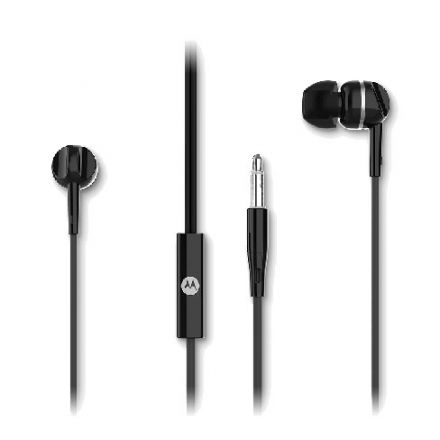 Auriculares Motorola Earbuds 105 In Ear Negro