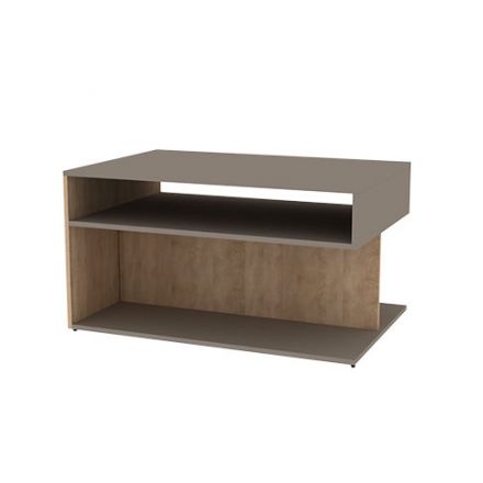 Mesa Ratona Fiplasto Me8027 Gris/Roble