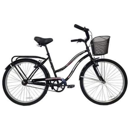 Bicicleta Dama R26 Fire Bird BIN19353 Lady Full Negro